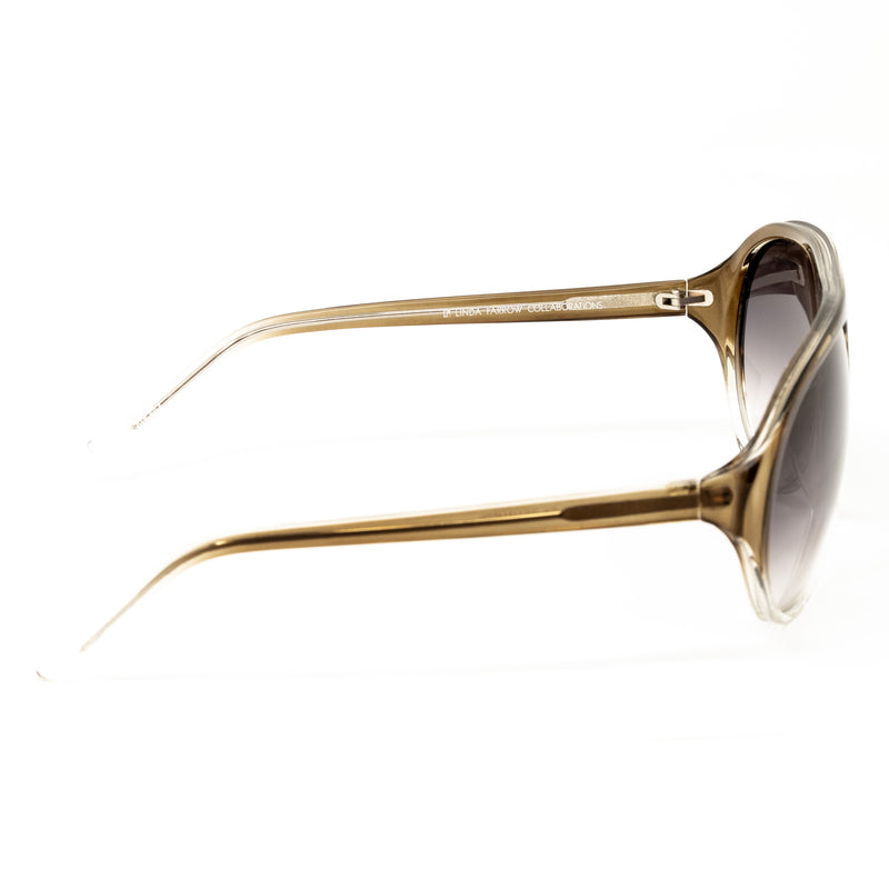 Matthew Williamson x Linda Farrow Brown Sunglasses MW14C8SUN