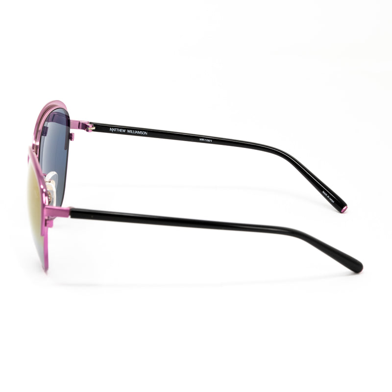 Matthew Williamson x Linda Farrow Purple Sunglasses MW158C1SUN