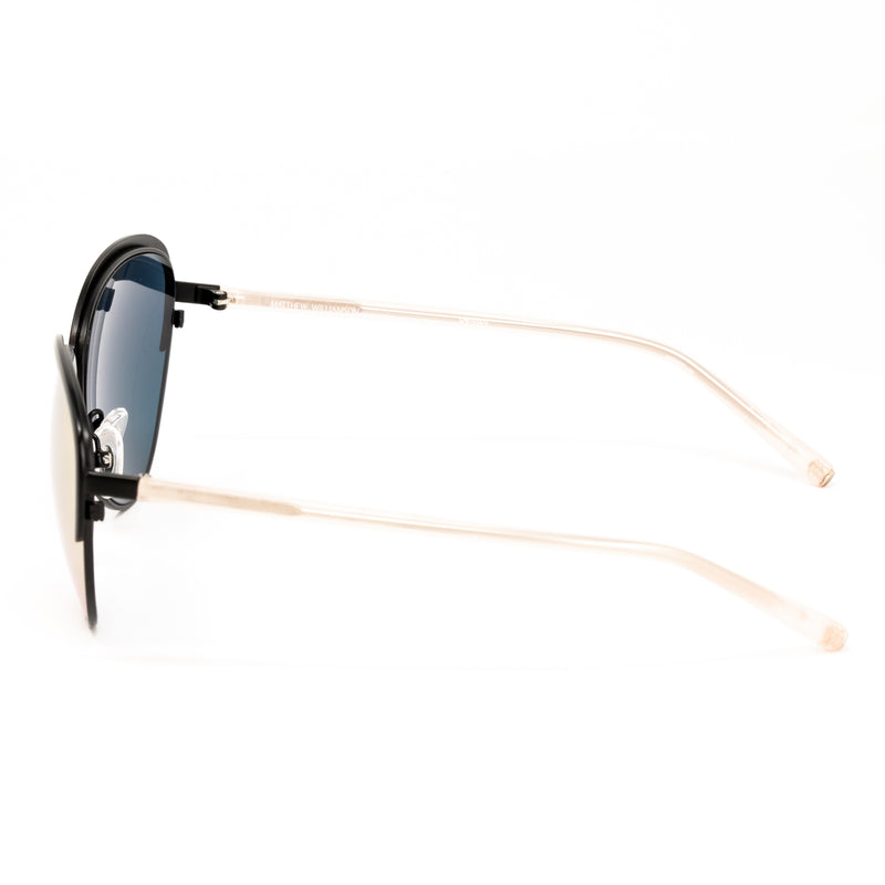Matthew Williamson x Linda Farrow Black and Clear Sunglasses MW158C4SUN
