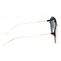 Matthew Williamson x Linda Farrow Black and Clear Sunglasses MW158C4SUN