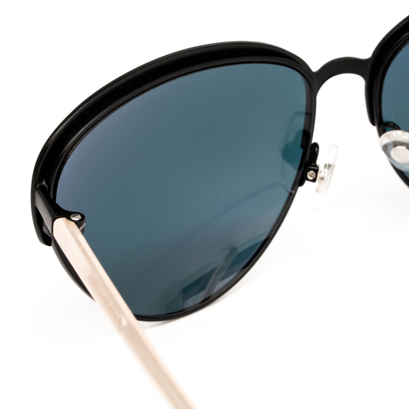 Matthew Williamson x Linda Farrow Black and Clear Sunglasses MW158C4SUN