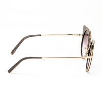 Matthew Williamson x Linda Farrow Brown Sunglasses MW174C8SUN