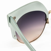 Matthew Williamson x Linda Farrow Mint Green Sunglasses MW181C5SUN