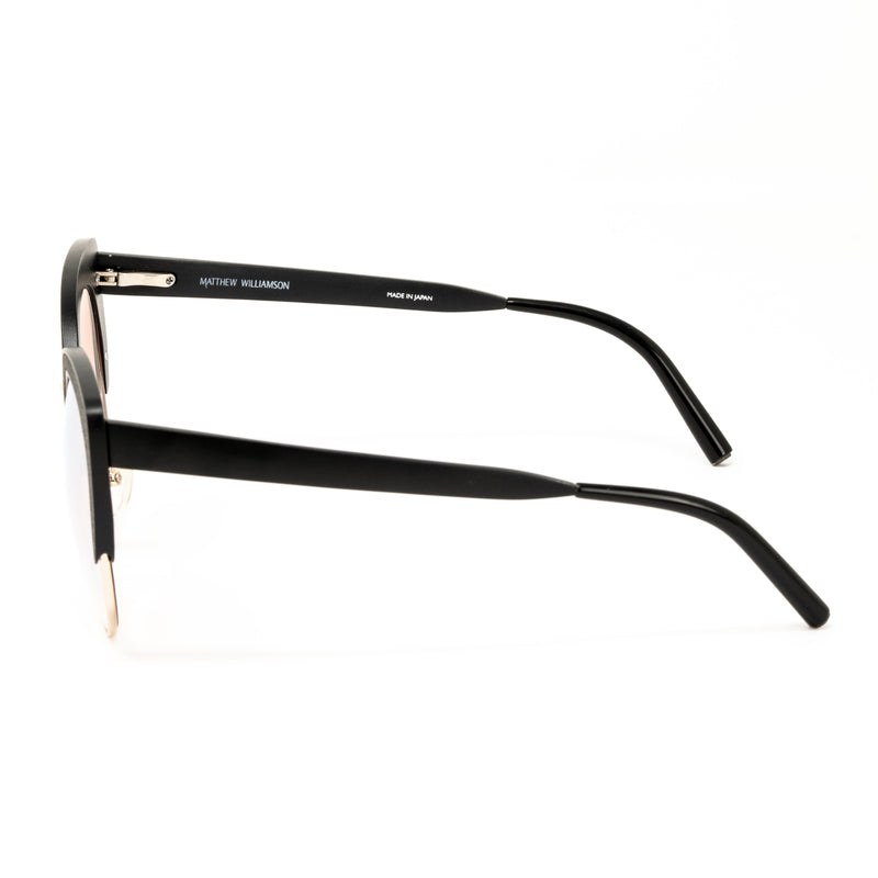 Matthew Williamson x Linda Farrow Black Sunglasses MW182C3SUN