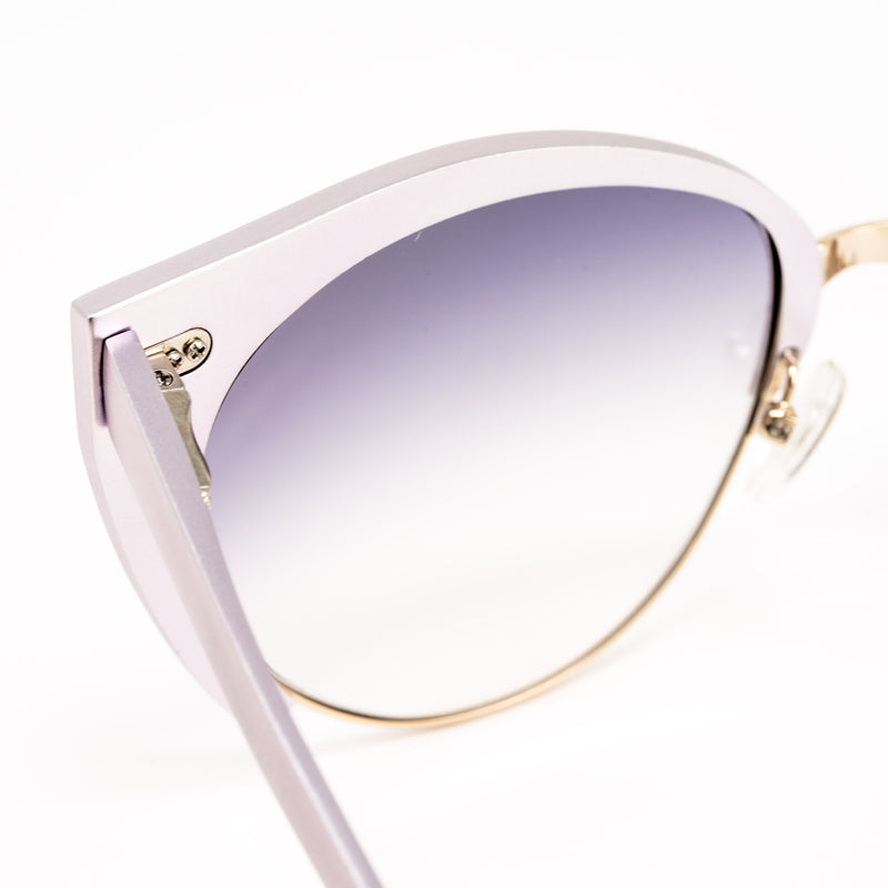 Matthew Williamson x Linda Farrow Pastel Pink Sunglasses MW183C8SUN