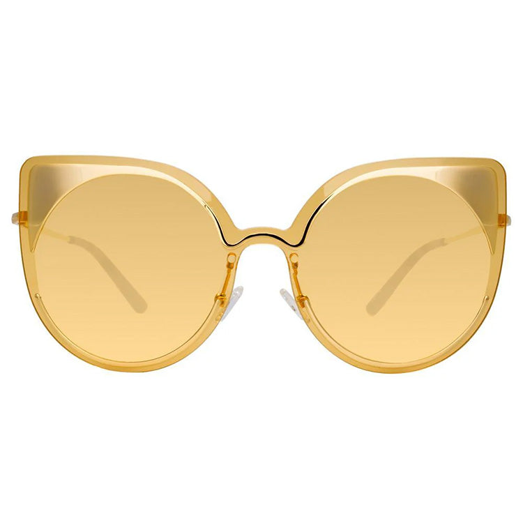 Matthew Williamson x Linda Farrow Yellow Sunglasses MW184C3SUN