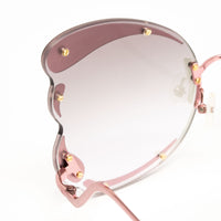 Matthew Williamson x Linda Farrow Pink Butterfly Sunglasses MW185C11SUN