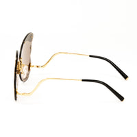 Matthew Williamson x Linda Farrow Brown Butterfly Sunglasses MW185C3SUN