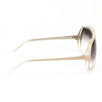 Matthew Williamson x Linda Farrow Cream Sunglasses MW18C6SUN
