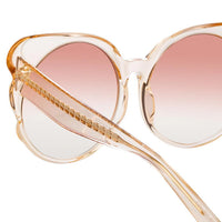 Matthew Williamson x Linda Farrow Pink Sunglasses MW199C1SUN