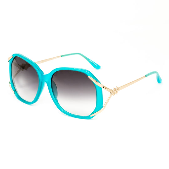 Matthew Williamson x Linda Farrow Blue Sunglasses MW20C1SUN