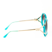 Matthew Williamson x Linda Farrow Blue Sunglasses MW20C1SUN