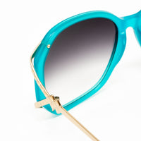 Matthew Williamson x Linda Farrow Blue Sunglasses MW20C1SUN