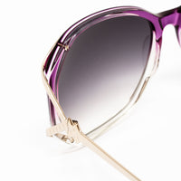Matthew Williamson x Linda Farrow Purple Sunglasses MW20C4SUN