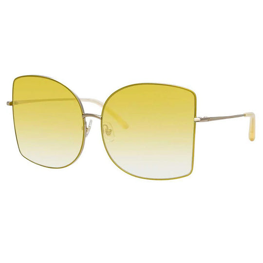 Matthew Williamson x Linda Farrow Yellow Sunglasses MW214C6SUN