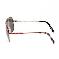 Matthew Williamson x Linda Farrow Burgundy Sunglasses MW21C1SUN