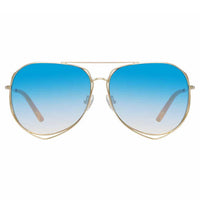 Matthew Williamson x Linda Farrow Blue Sunglasses MW222C9SUN
