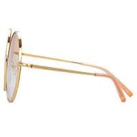 Matthew Williamson x Linda Farrow Gold Sunglasses MW226C2SUN