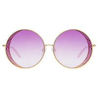 Matthew Williamson x Linda Farrow Violet Sunglasses MW226C5SUN