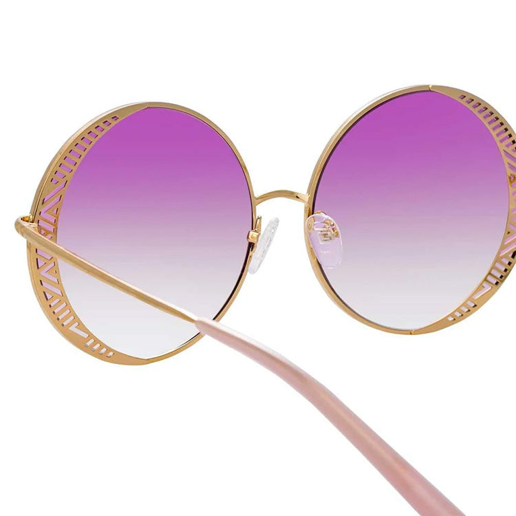 Matthew Williamson x Linda Farrow Violet Sunglasses MW226C5SUN