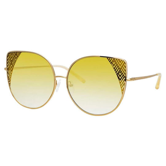Matthew Williamson x Linda Farrow Yellow Sunglasses MW227C6SUN