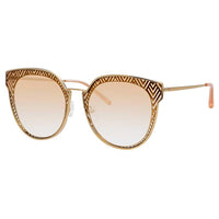 Matthew Williamson x Linda Farrow Light Brown Sunglasses MW228C2SUN