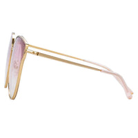 Matthew Williamson x Linda Farrow Pink Sunglasses MW228C4SUN