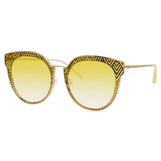 Matthew Williamson x Linda Farrow Yellow Sunglasses MW228C6SUN