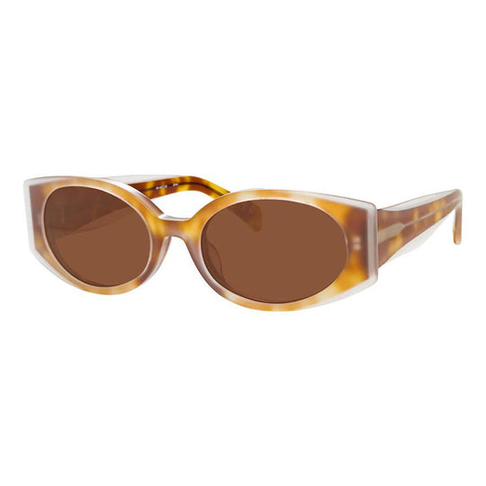 Matthew Williamson x Linda Farrow Tortoiseshell Sunglasses MW249C2SUN