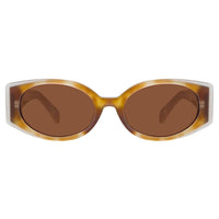 Matthew Williamson x Linda Farrow Tortoiseshell Sunglasses MW249C2SUN