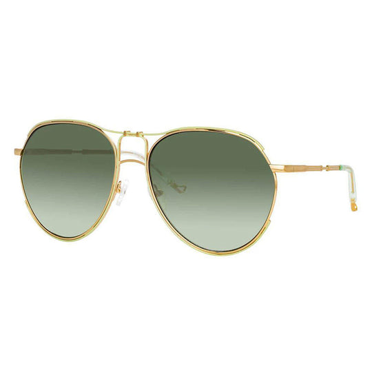 Matthew Williamson x Linda Farrow Green Sunglasses MW254C2SUN