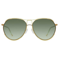 Matthew Williamson x Linda Farrow Green Sunglasses MW254C2SUN