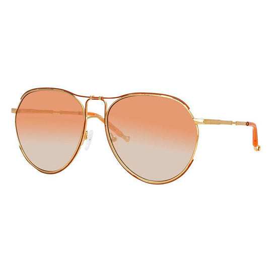 Matthew Williamson x Linda Farrow Orange Sunglasses MW254C3SUN