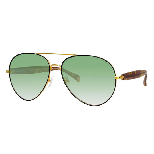 Matthew Williamson x Linda Farrow Green Sunglasses MW259C3SUN