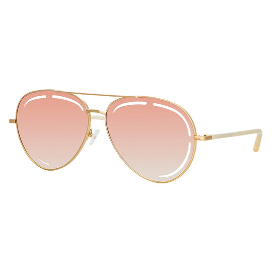 Matthew Williamson x Linda Farrow Gold Sunglasses MW264C2SUN