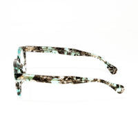 Matthew Williamson x Linda Farrow Green and Black Eyeglasses MW43C11OPT