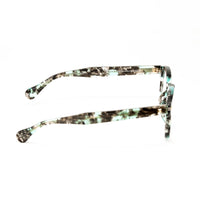 Matthew Williamson x Linda Farrow Green and Black Eyeglasses MW43C11OPT