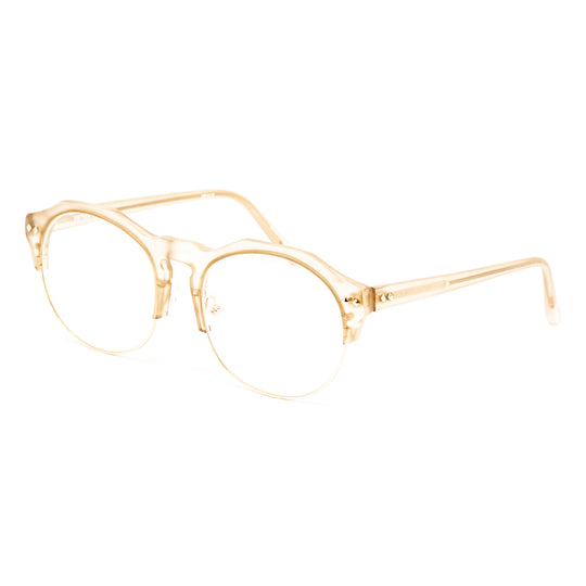 Matthew Williamson x Linda Farrow Champagne Eyeglasses MW47C10OPT