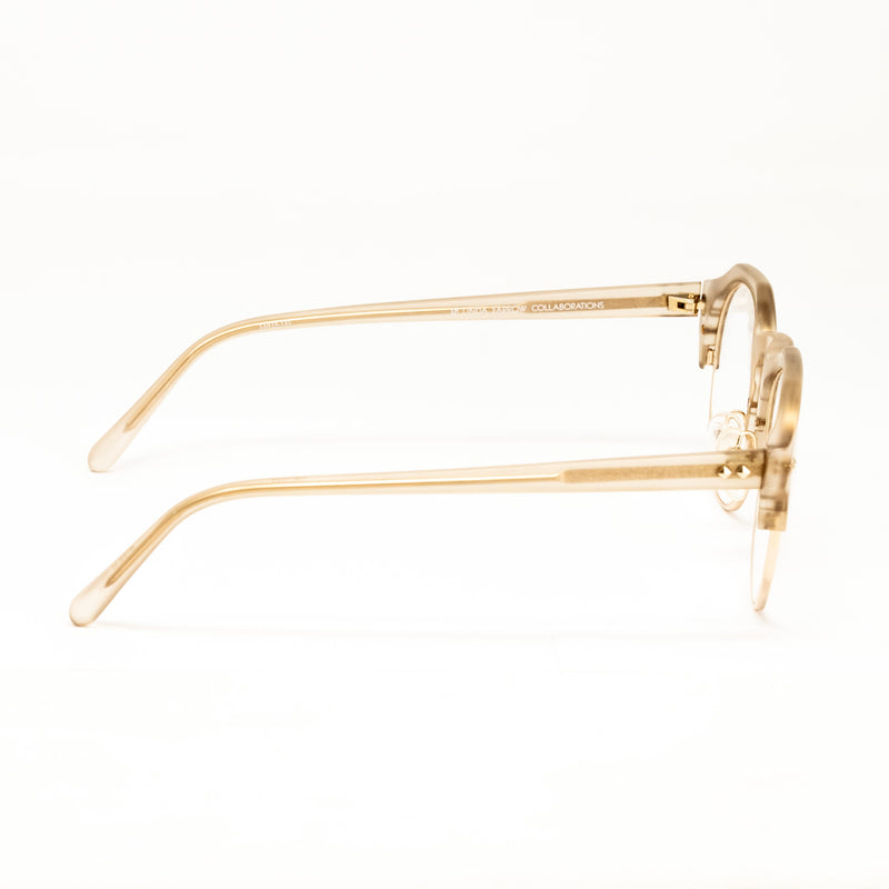 Matthew Williamson x Linda Farrow Champagne Eyeglasses MW47C10OPT