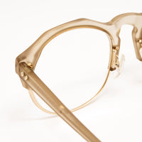 Matthew Williamson x Linda Farrow Champagne Eyeglasses MW47C10OPT