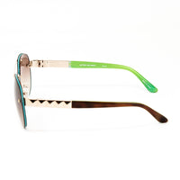 Matthew Williamson x Linda Farrow Brown Sunglasses MW49C3SUN