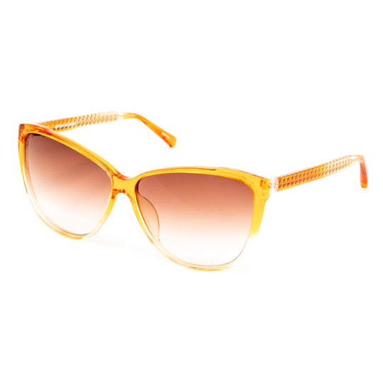 Matthew Williamson x Linda Farrow Orange Sunglasses MW50C2SUN