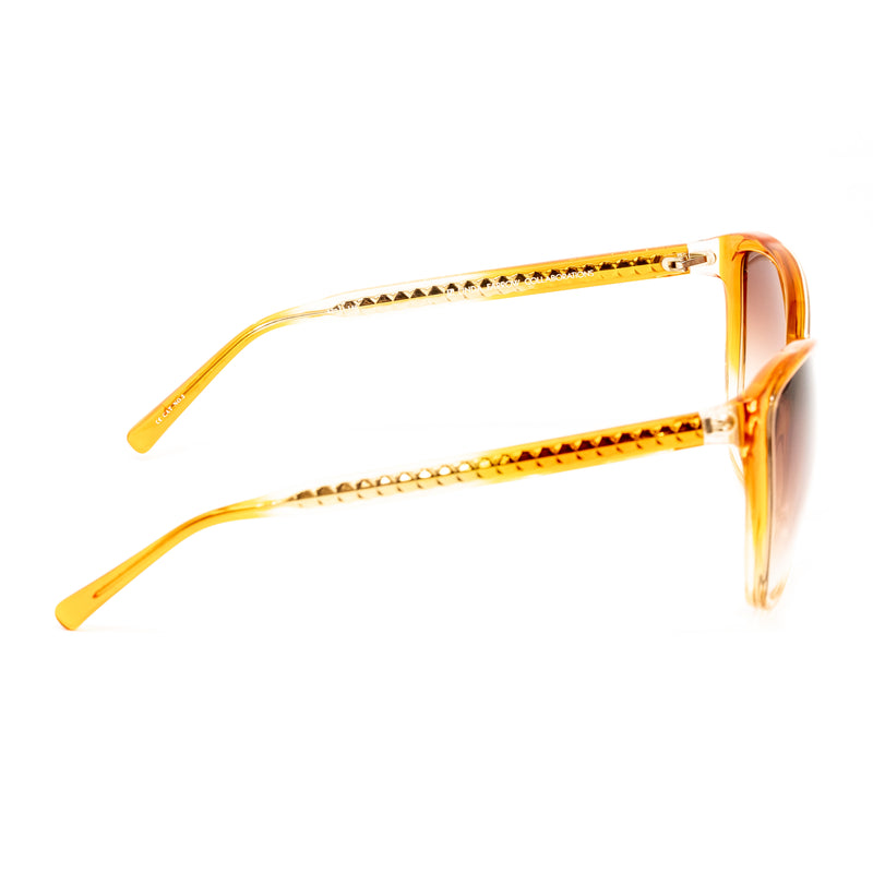 Matthew Williamson x Linda Farrow Orange Sunglasses MW50C2SUN