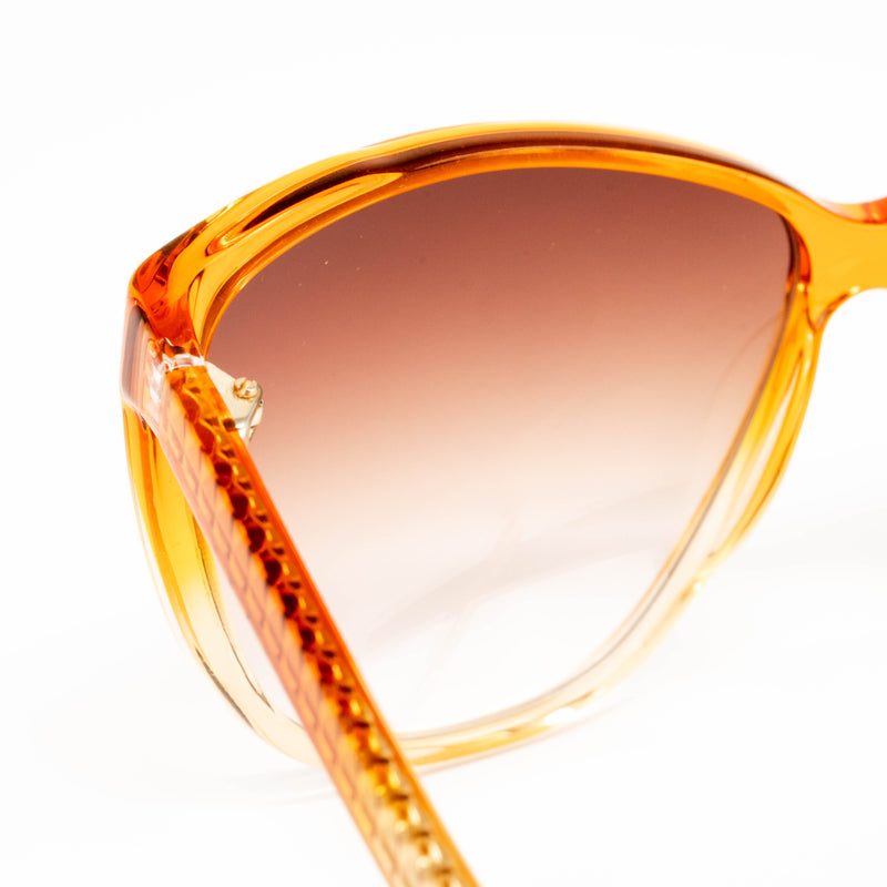Matthew Williamson x Linda Farrow Orange Sunglasses MW50C2SUN