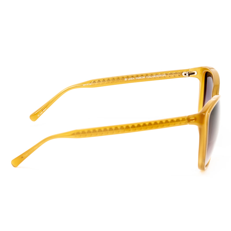 Matthew Williamson x Linda Farrow Golden Yellow Sunglasses MW50C6SUN