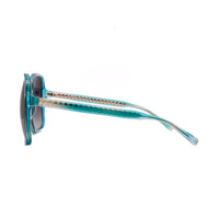 Matthew Williamson x Linda Farrow Teal Sunglasses MW66C10SUN