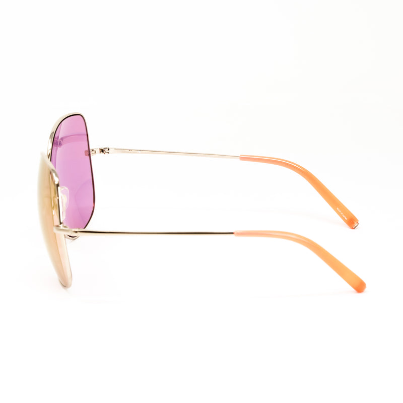 Matthew Williamson x Linda Farrow Oversized Pink Sunglasses MW90C14SUN