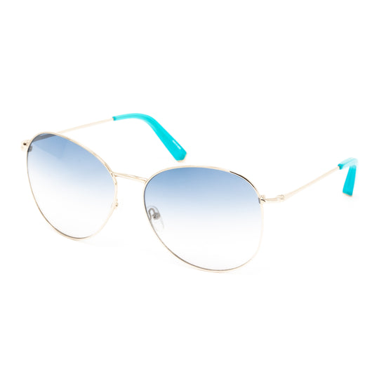 Matthew Williamson x Linda Farrow Blue Sunglasses MW91C12SUN