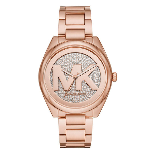 Michael Kors Ladies Watch Janelle 42mm Rose Gold MK7312