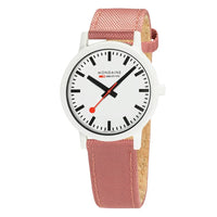 Mondaine Watch Essence White Pink MS1.41111.LP